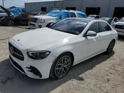 Salvage cars for sale at Jacksonville, FL auction: 2021 Mercedes-Benz E 350