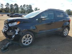 Salvage cars for sale from Copart Longview, TX: 2021 Ford Ecosport SE