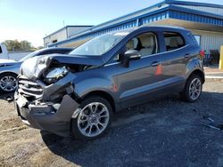 Ford salvage cars for sale: 2021 Ford Ecosport Titanium