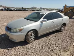 Salvage cars for sale at Phoenix, AZ auction: 2003 Toyota Camry LE