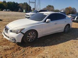 Salvage cars for sale from Copart China Grove, NC: 2017 Infiniti Q50 Premium