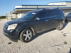 Salvage cars for sale at Earlington, KY auction: 2012 GMC Acadia SLT-1