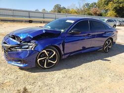 Salvage cars for sale at Chatham, VA auction: 2022 Honda Accord Sport