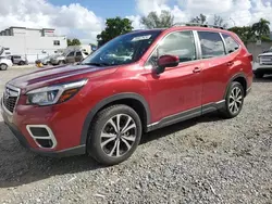 Salvage cars for sale from Copart Opa Locka, FL: 2019 Subaru Forester Limited