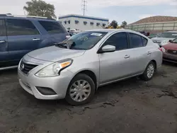 Salvage cars for sale at Albuquerque, NM auction: 2017 Nissan Versa S