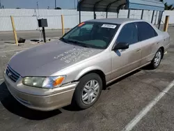 Salvage cars for sale at Van Nuys, CA auction: 2001 Toyota Camry CE