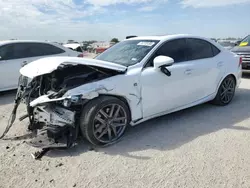 Salvage cars for sale at San Antonio, TX auction: 2014 Lexus IS 350