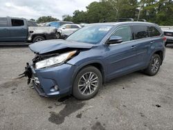 Salvage cars for sale at Eight Mile, AL auction: 2019 Toyota Highlander SE