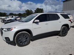 Salvage cars for sale from Copart Apopka, FL: 2021 Chevrolet Traverse RS