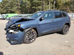 Salvage cars for sale from Copart Ham Lake, MN: 2021 Jeep Cherokee Latitude LUX