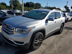 Salvage cars for sale at Riverview, FL auction: 2019 GMC Acadia SLT-1