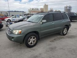 Salvage cars for sale at New Orleans, LA auction: 2006 Toyota Highlander