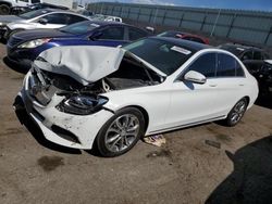 Vehiculos salvage en venta de Copart Albuquerque, NM: 2017 Mercedes-Benz C300