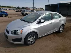 Salvage cars for sale at Colorado Springs, CO auction: 2013 Chevrolet Sonic LT