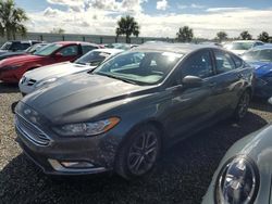 Salvage cars for sale at Riverview, FL auction: 2017 Ford Fusion SE