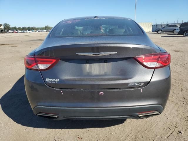 2016 Chrysler 200 S