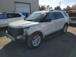 Salvage cars for sale at Woodburn, OR auction: 2012 Ford Explorer XLT