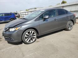 Salvage cars for sale at Bakersfield, CA auction: 2013 Honda Civic LX