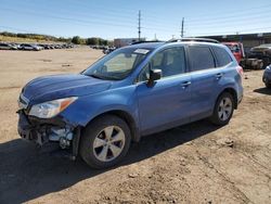 Subaru Forester Vehiculos salvage en venta: 2015 Subaru Forester 2.5I Premium