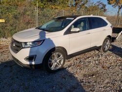 Salvage cars for sale at Cicero, IN auction: 2015 Ford Edge Titanium