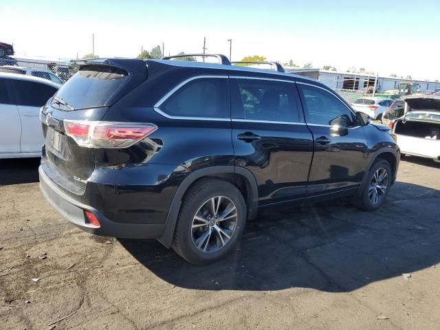 2016 Toyota Highlander XLE