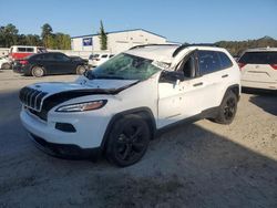 Salvage cars for sale at Savannah, GA auction: 2017 Jeep Cherokee Sport