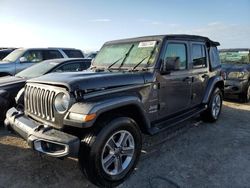 Salvage cars for sale at Riverview, FL auction: 2018 Jeep Wrangler Unlimited Sahara