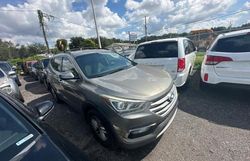 Salvage cars for sale from Copart Orlando, FL: 2018 Hyundai Santa FE Sport