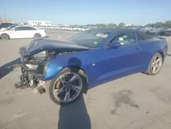 Salvage cars for sale at Grand Prairie, TX auction: 2021 Chevrolet Camaro SS