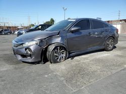 Salvage cars for sale at Wilmington, CA auction: 2018 Honda Civic EX