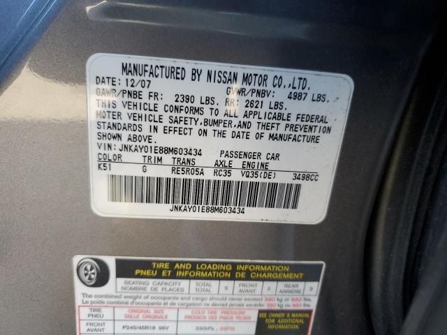 2008 Infiniti M35 Base