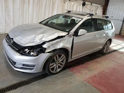 Volkswagen Vehiculos salvage en venta: 2016 Volkswagen Golf Sportwagen S