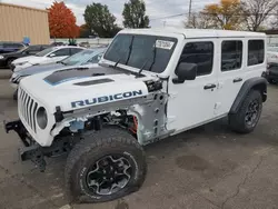 Salvage cars for sale from Copart Moraine, OH: 2022 Jeep Wrangler Unlimited Rubicon 4XE