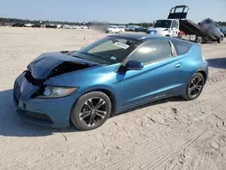 Salvage cars for sale at Houston, TX auction: 2015 Honda CR-Z