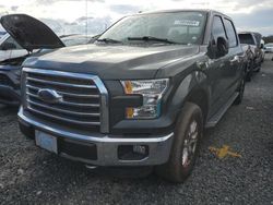 Salvage cars for sale at Riverview, FL auction: 2015 Ford F150 Supercrew