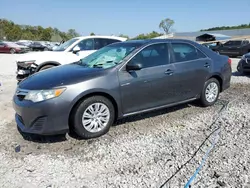 Salvage cars for sale at Hueytown, AL auction: 2012 Toyota Camry Base