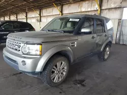 Salvage cars for sale at Phoenix, AZ auction: 2012 Land Rover LR4 HSE