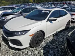 Flood-damaged cars for sale at auction: 2017 Honda Civic EX