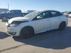 Salvage cars for sale at Grand Prairie, TX auction: 2016 Ford Focus SE