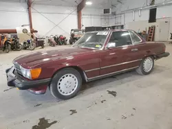 Salvage cars for sale at Center Rutland, VT auction: 1988 Mercedes-Benz 560 SL