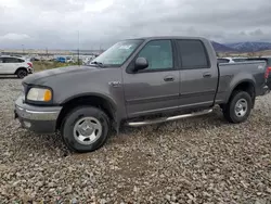 Salvage cars for sale at Magna, UT auction: 2002 Ford F150 Supercrew