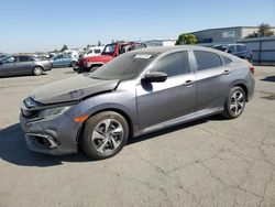 Honda salvage cars for sale: 2020 Honda Civic LX