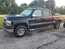 Chevrolet salvage cars for sale: 2001 Chevrolet Silverado K2500 Heavy Duty