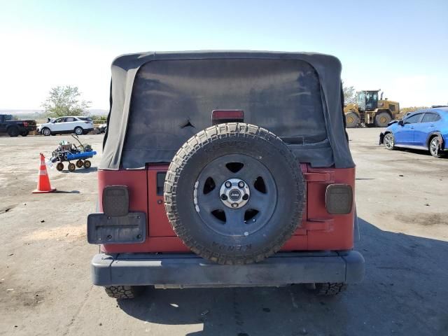 1998 Jeep Wrangler / TJ SE