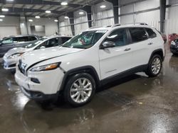 Salvage cars for sale at Ham Lake, MN auction: 2016 Jeep Cherokee Limited