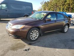 Salvage cars for sale at Dunn, NC auction: 2013 Chrysler 200 Touring