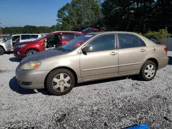 Salvage cars for sale at Fairburn, GA auction: 2006 Toyota Corolla CE