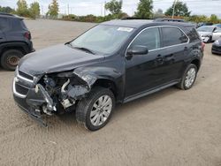 Salvage cars for sale from Copart Montreal Est, QC: 2010 Chevrolet Equinox LT