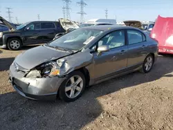 Salvage cars for sale at Elgin, IL auction: 2007 Honda Civic EX