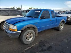 Salvage cars for sale from Copart Denver, CO: 1999 Ford Ranger Super Cab